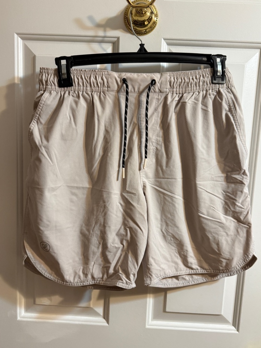 Men's Hybrid Drawstring Shorts - Light Beige